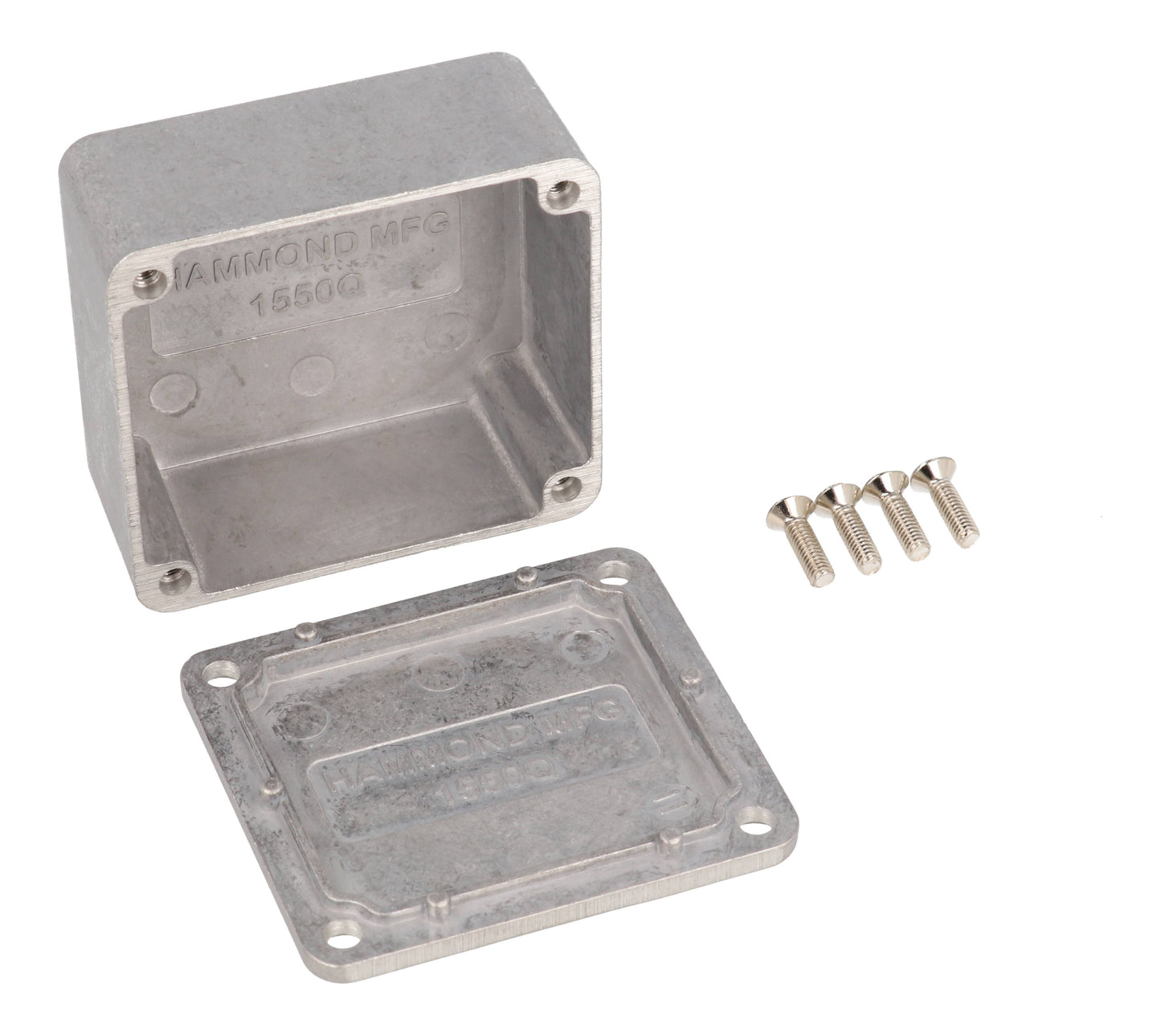 Hammond 1550Q Diecast Aluminum Enclosure 2.36" x 2.17" x 1.02"