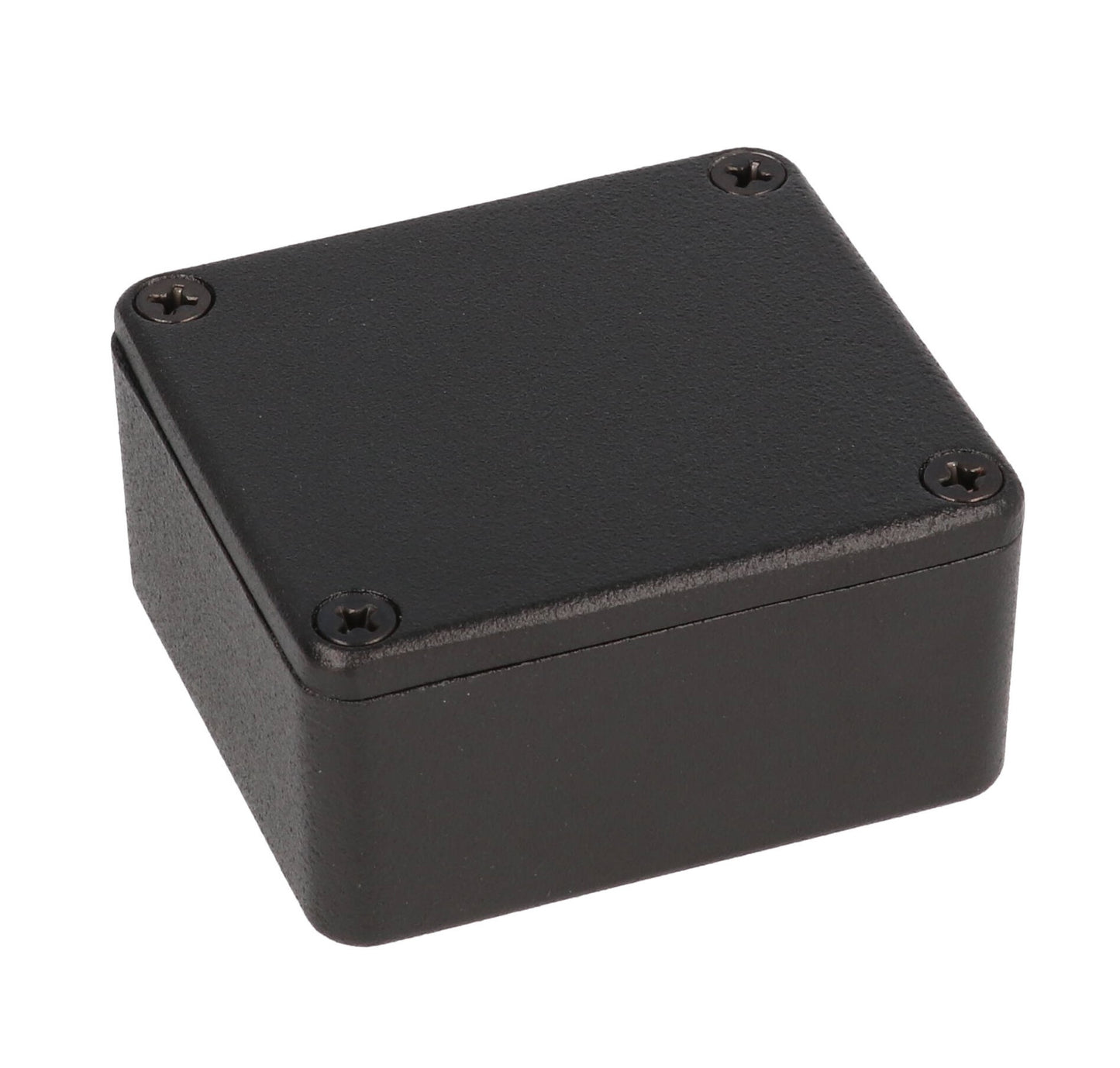 Hammond 1550QBK Black Diecast Aluminum Enclosure 2.36" x 2.17" x 1.02"