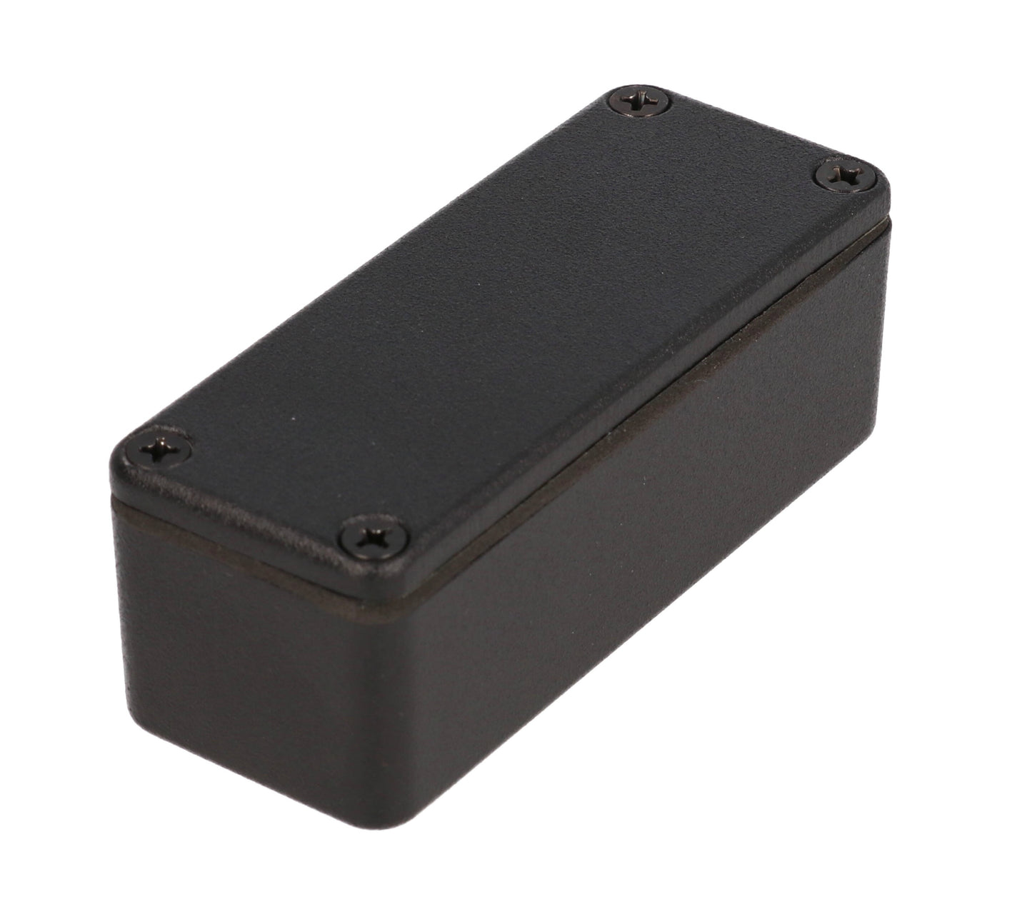 Hammond 1550WABK Black Watertight Diecast Aluminum Enclosure 3.5" x 1.38" x 1.02"