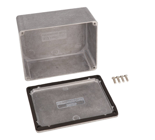 Hammond 1550WC Watertight Diecast Aluminum Enclosure 4.53" x 3.54" x 2.01"