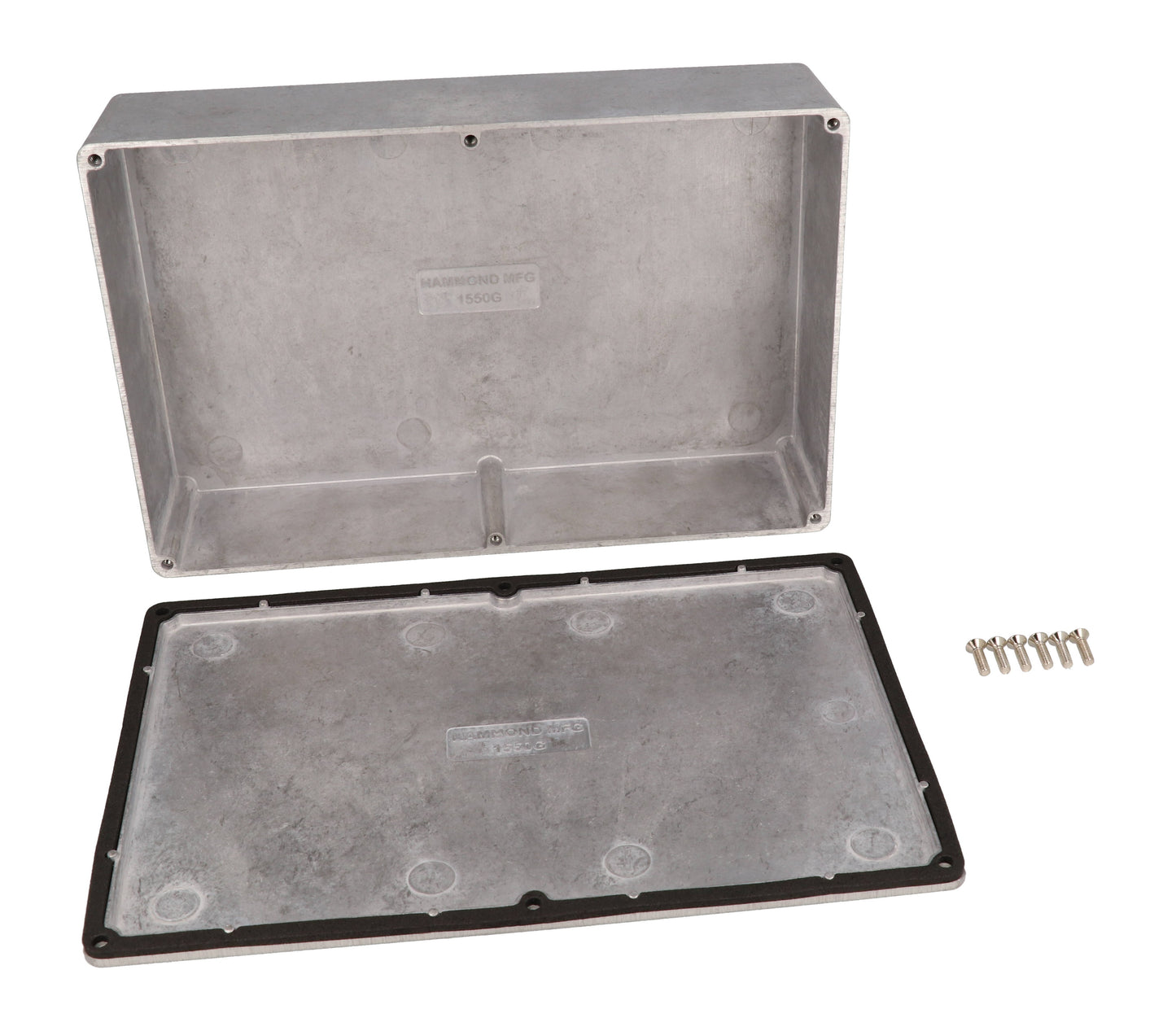 Hammond 1550WG Watertight Diecast Aluminum Enclosure 8.74" x 5.75" x 2.01"