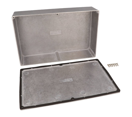 Hammond 1550WJ Watertight Diecast Aluminum Enclosure 10.83" x 6.89" x 2.46"