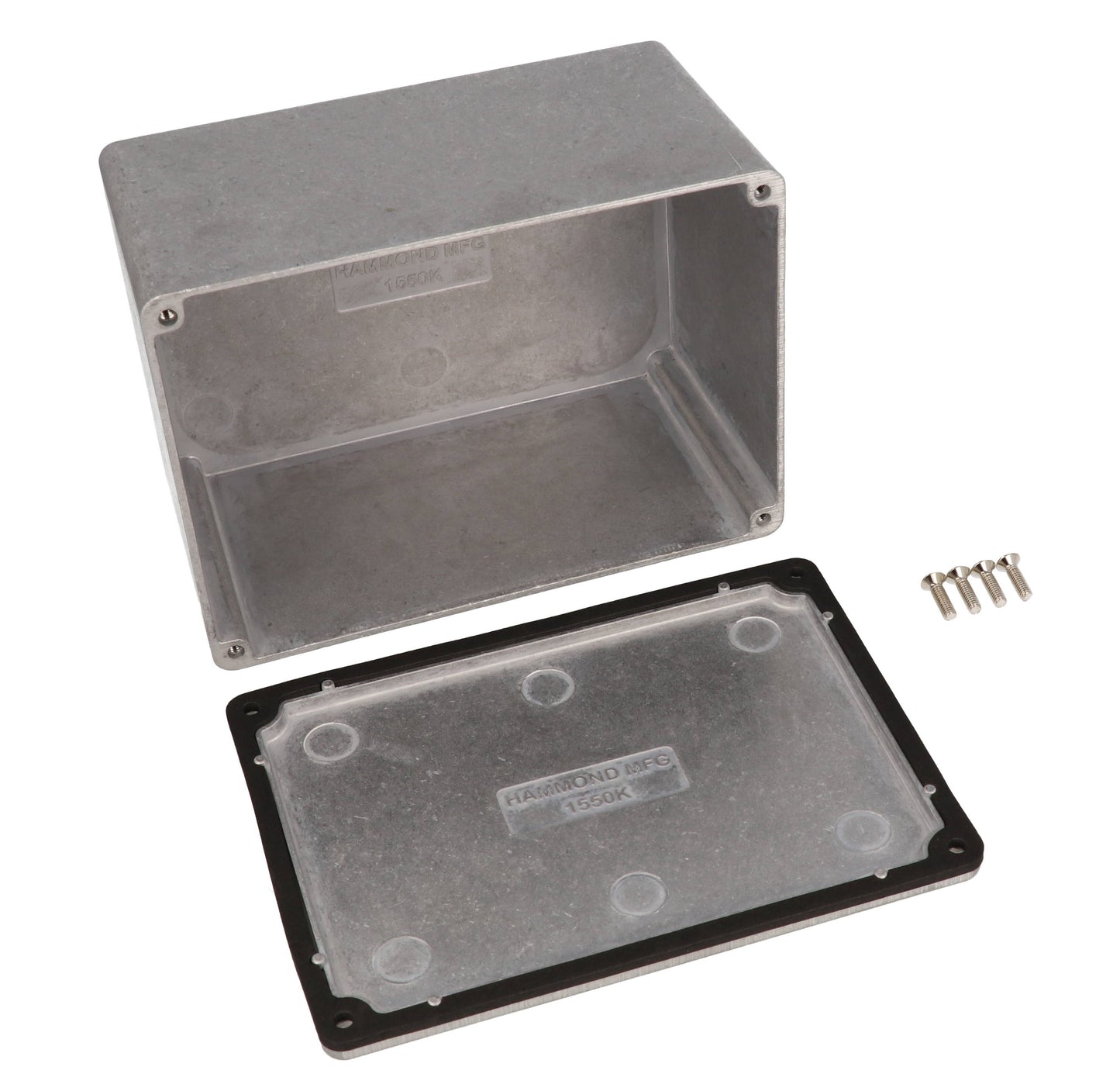 Hammond 1550WK Watertight Diecast Aluminum Enclosure 5.51" x 4.02" x 2.85"