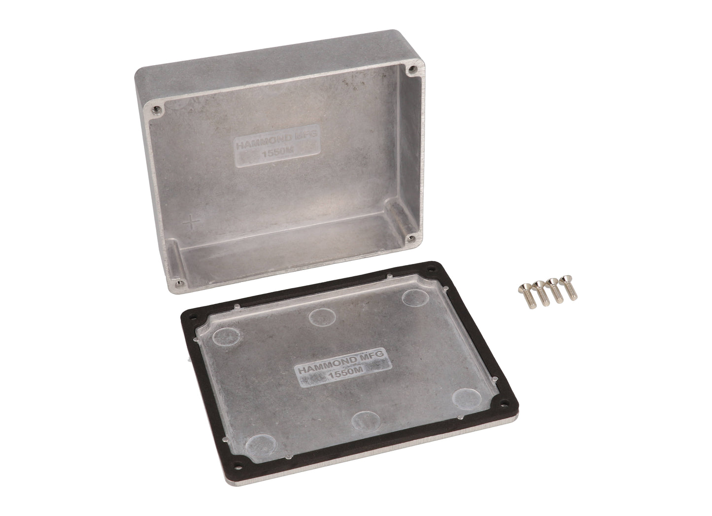 Hammond 1550WM Watertight Diecast Aluminum Enclosure 4.74" x 3.95" x 1.23"