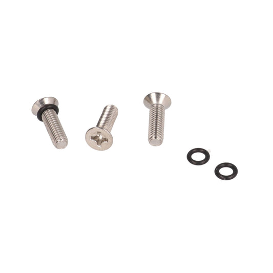Hammond 1550WMS100 Watertight Assembly Screws with O-Ring, M3.5 x 12 mm, 100-Pack, For 1590 Series.