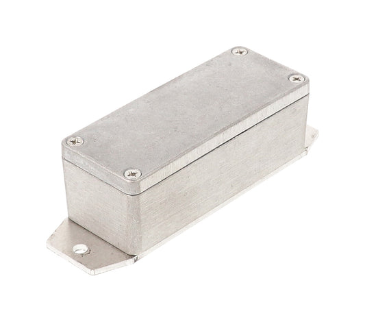 Hammond 1550Z102F Watertight Diecast Aluminum Enclosure Flanged 4.59" x 1.43" x 1.3"