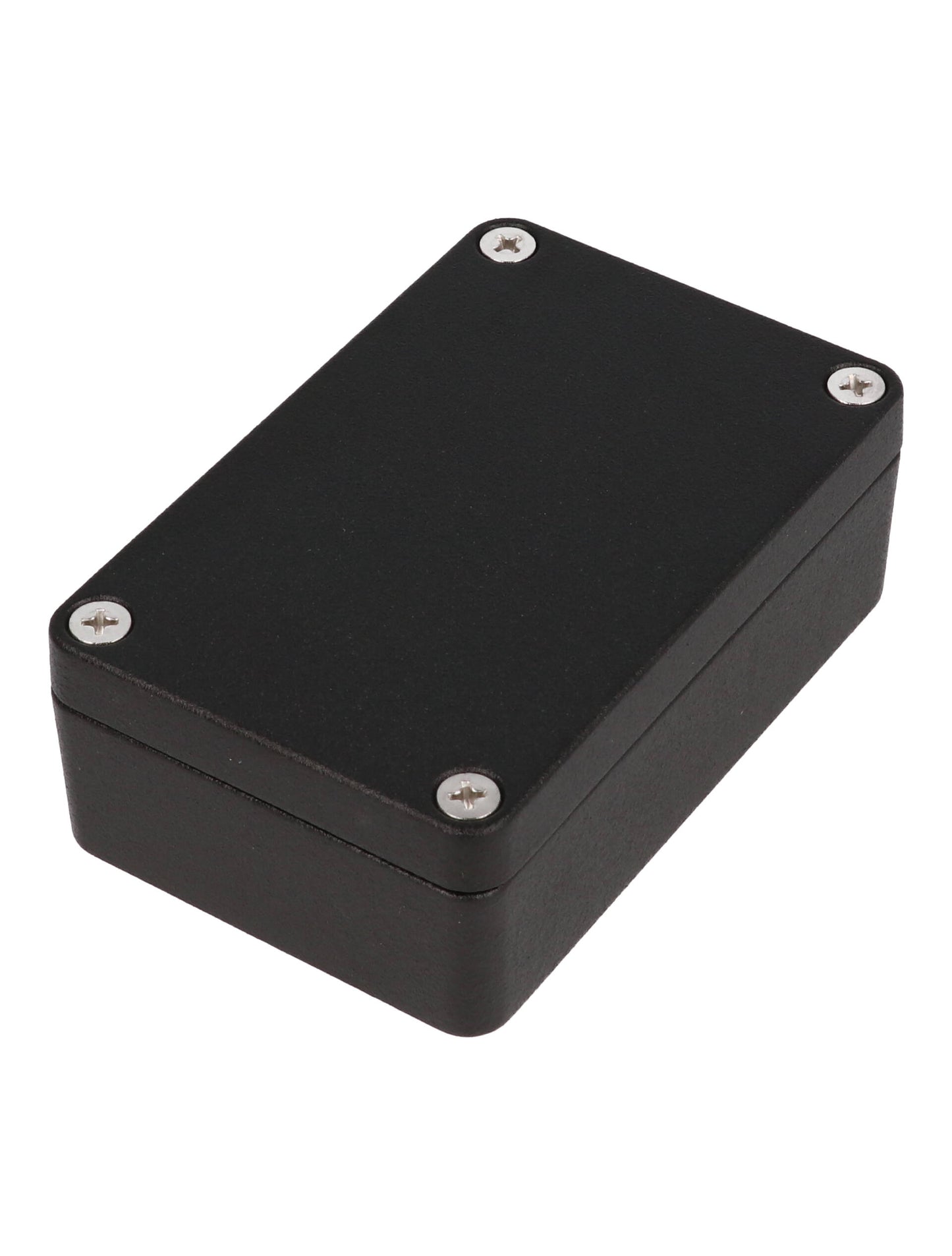 Hammond 1550Z103BK Black Watertight Diecast Aluminum Enclosure 3.87" x 2.54" x 1.35"