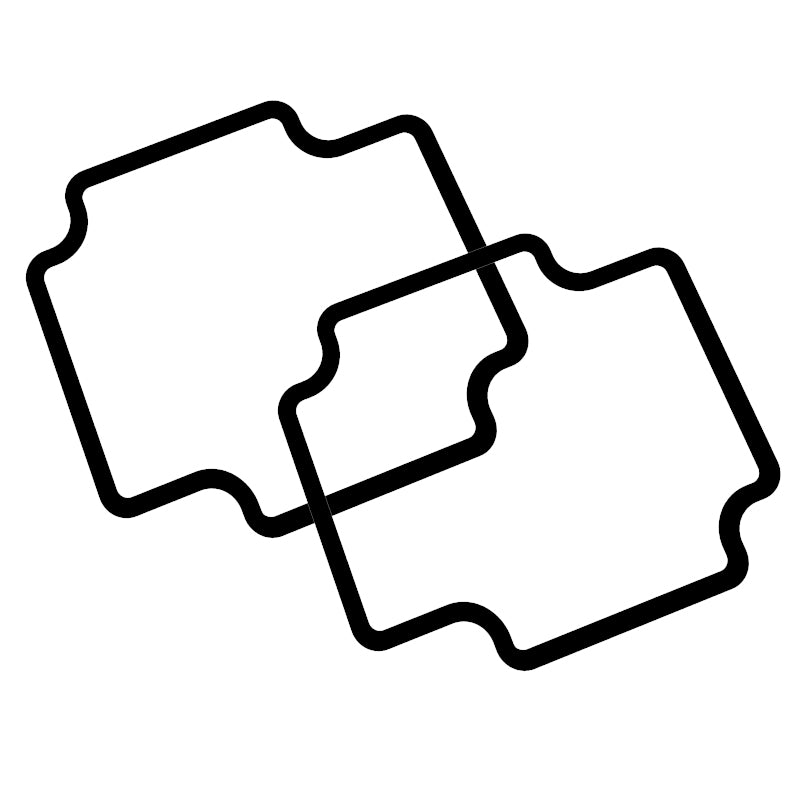Hammond 1550Z104GASKET 1550Z Series Replacement Gasket Kit, IP66 Protection, 2/Pack