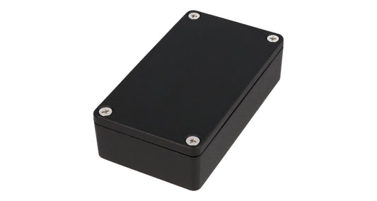 Hammond 1550Z106BK Black Watertight Diecast Aluminum Enclosure 4.54" x 2.58" x 1.2"