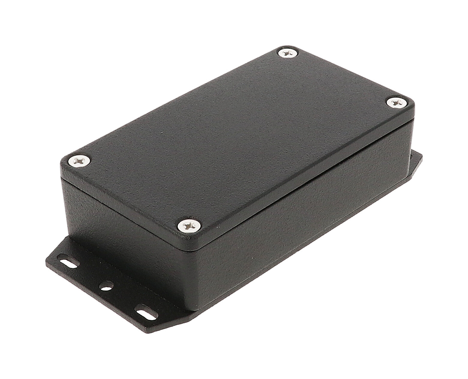 Hammond 1550Z106FBK Watertight Flanged Diecast Enclosure – B&E