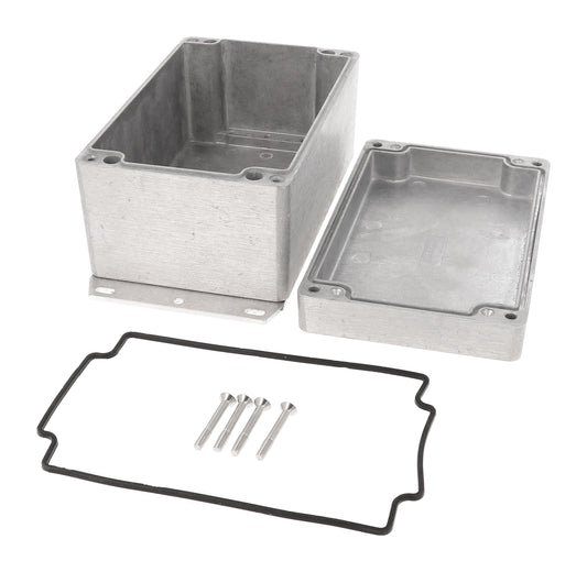 Hammond 1550Z117F Watertight Diecast Aluminum Enclosure Flanged 7.35" x 3.95" x 3.3"