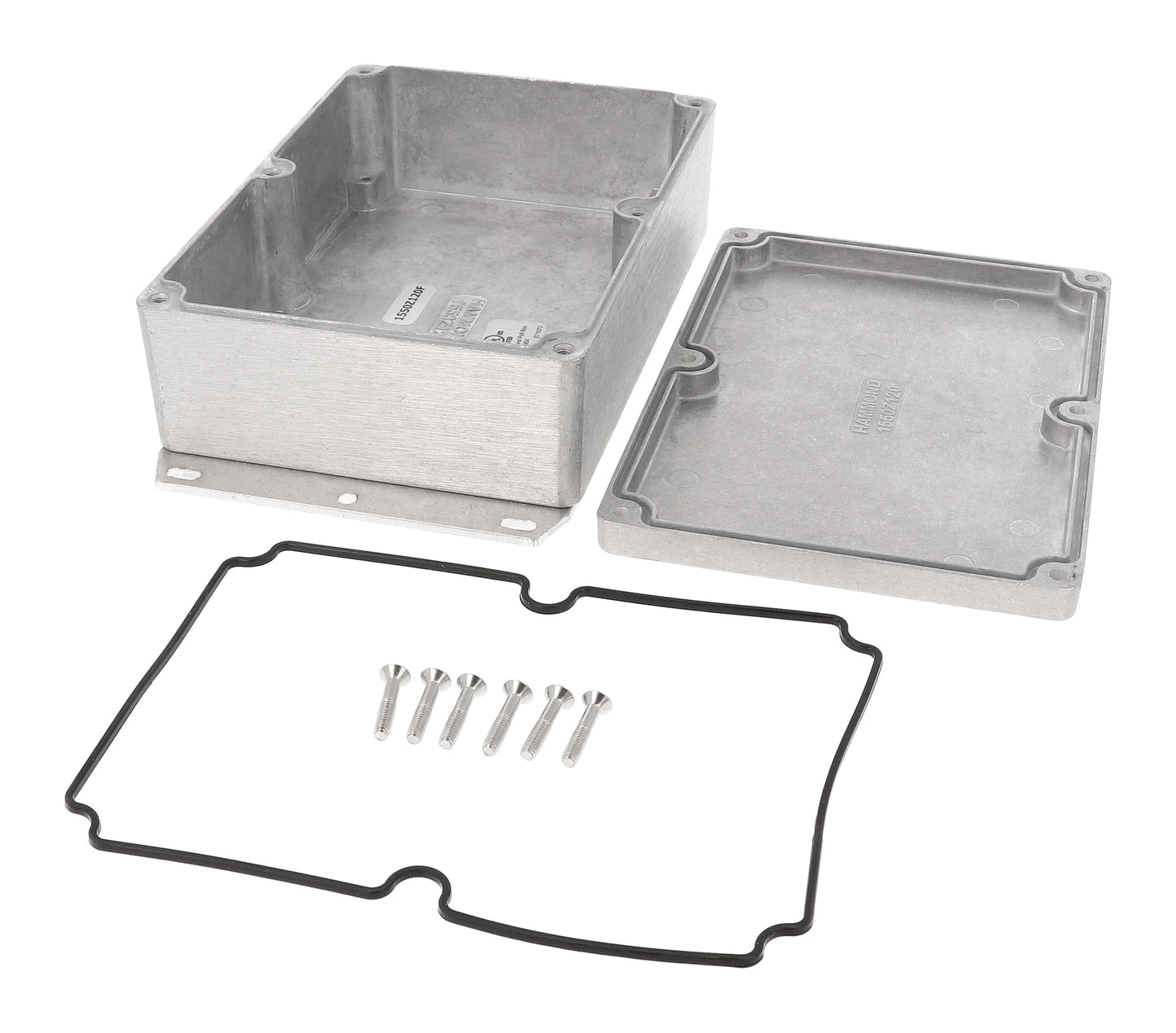 Hammond 1550Z120F Watertight Diecast Aluminum Enclosure Flanged 7.79" x 4.78" x 2.28"