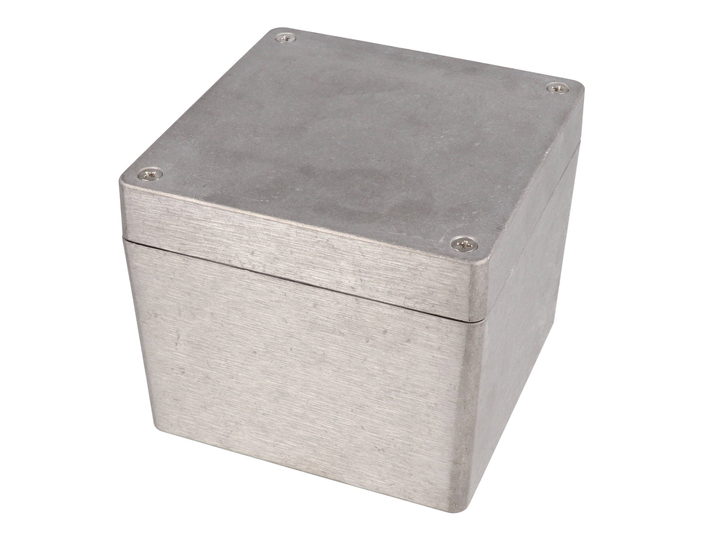 Hammond 1550Z137 Watertight Diecast Aluminum Enclosure 4.76" x 4.76" x 4"