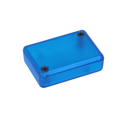 Hammond 1551FTBU Translucent Blue Plastic Enclosure 1.97" x 1.38" x 0.59"