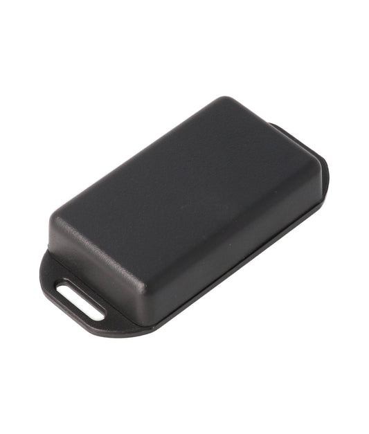 Hammond 1551JFLBK Black Plastic Enclosure with Flanged Lid 2.36" x 1.38" x 0.59"