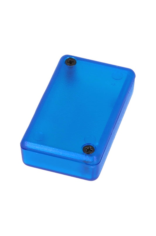 Hammond 1551JTBU Translucent Blue Plastic Enclosure 2.36" x 1.38" x 0.59"