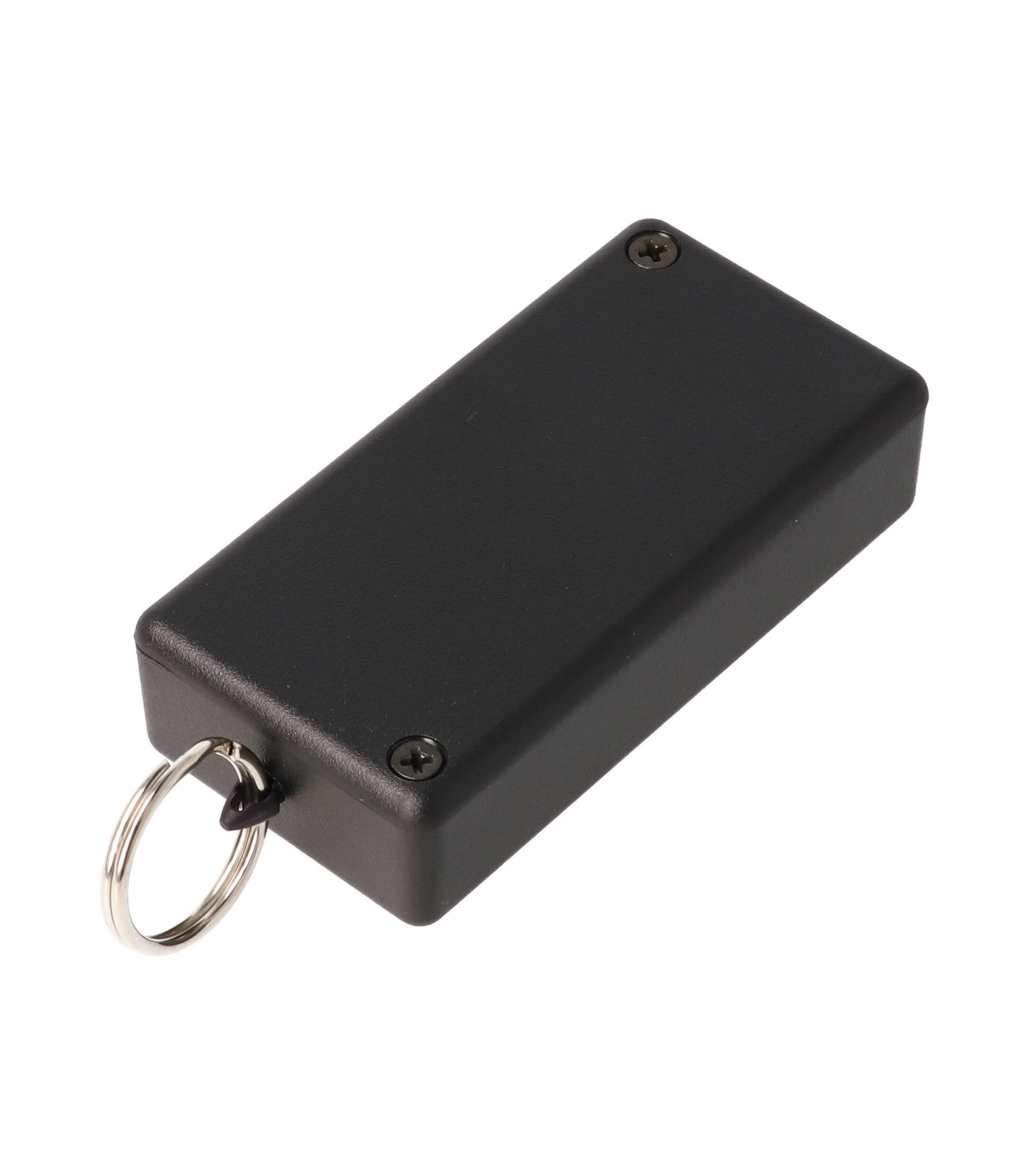 Hammond 1551KRBK Black Plastic Enclosure with Key Ring 3.15" x 1.58" x 0.79"