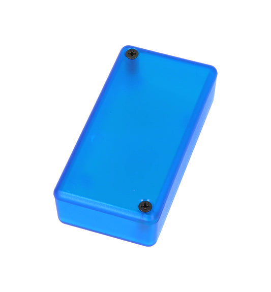 Hammond 1551KTBU Translucent Blue Plastic Enclosure 3.15" x 1.58" x 0.79"