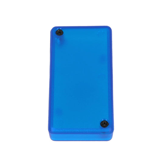 Hammond 1551LTBU Translucent Blue Plastic Enclosure 80mm x 40mm x 15mm