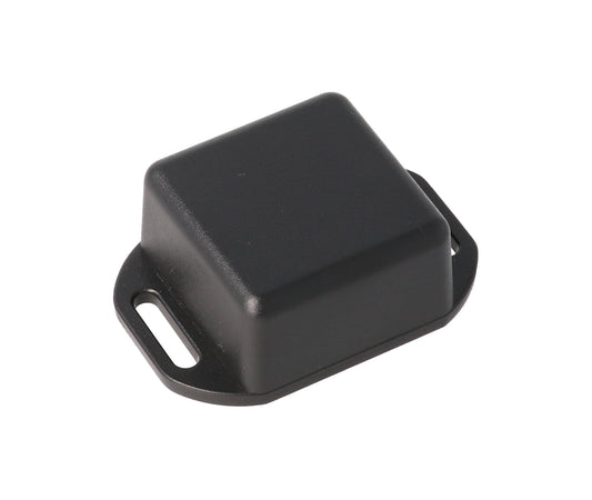 Hammond 1551MFLBK Black Plastic Enclosure with Flanged Lid 1.38" x 1.38" x 0.79"