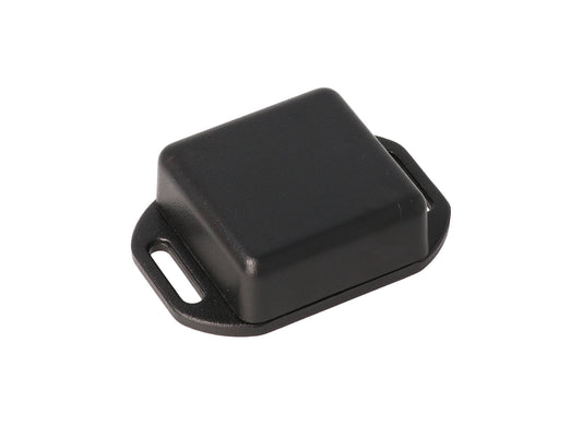 Hammond 1551NFLBK Black Plastic Enclosure with Flanged Lid 1.38" x 1.38" x 0.59"