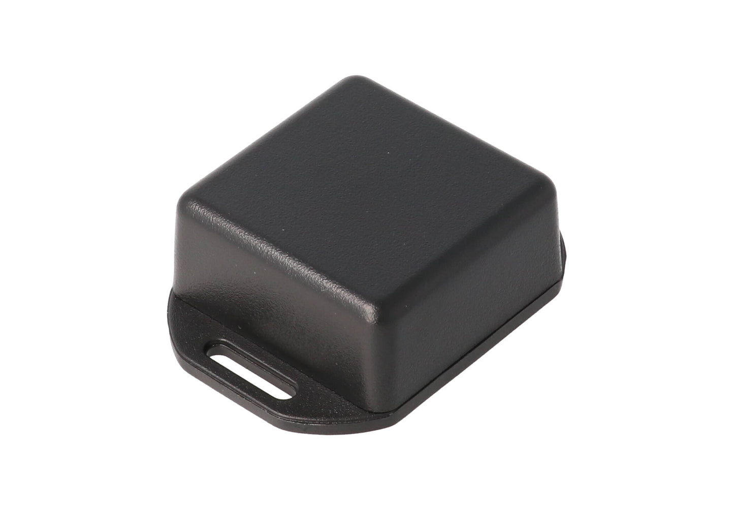 Hammond 1551PFLBK Black Plastic Enclosure with Flanged Lid 1.58" x 1.58" x 0.79"