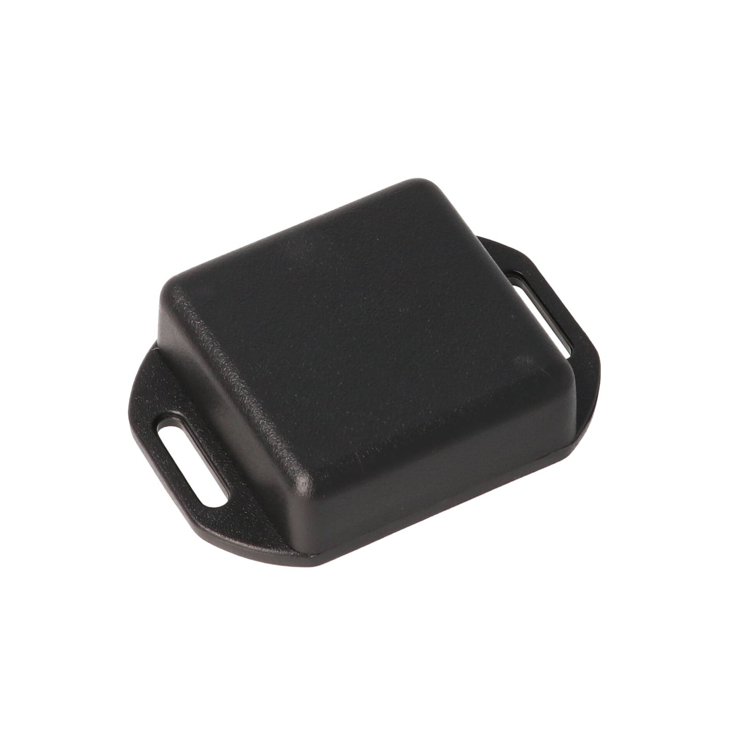 Hammond 1551QFLBK Black Plastic Enclosure with Flanged Lid 1.58" x 1.58" x 0.59"