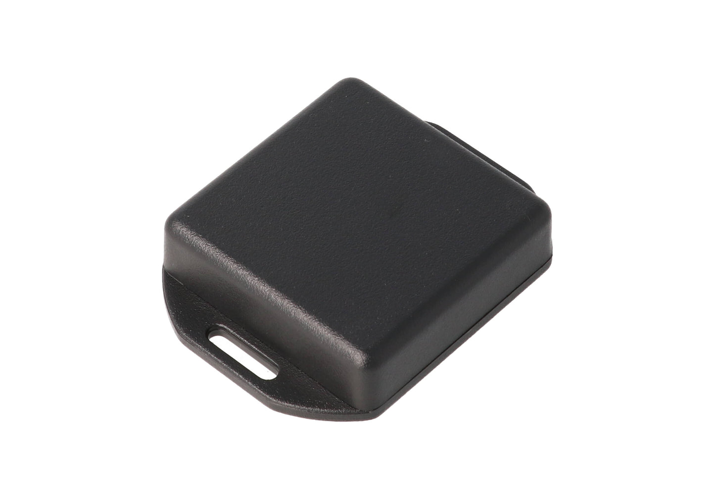 Hammond 1551SFLBK Black Plastic Enclosure with Flanged Lid 1.97" x 1.97" x 0.59"