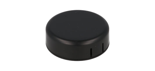Hammond 1551SNAP12BK Black Round Plastic Snap-Fit Enclosure 60mm