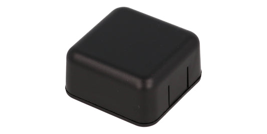 Hammond 1551SNAP1BK Black Plastic Snap-Fit Enclosure 40mm x 40mm