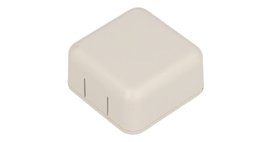 Hammond 1551SNAP1GY Gray Plastic Snap-Fit Enclosure 40mm x 40mm