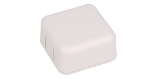 Hammond 1551SNAP1WH White Plastic Snap-Fit Enclosure 40mm x 40mm