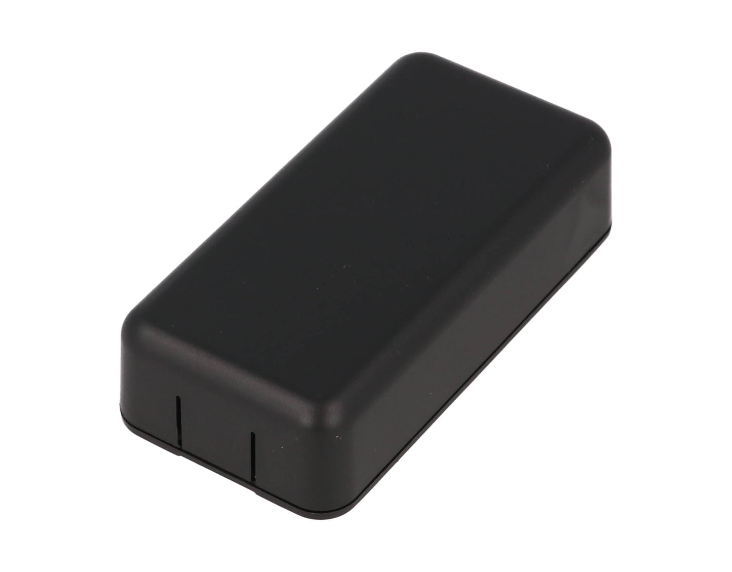 Hammond 1551SNAP2BK Black Plastic Snap-Fit Enclosure 40mm x 80mm