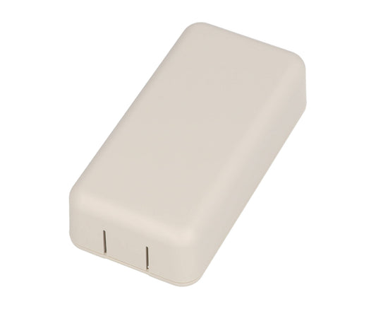 Hammond 1551SNAP2GY Gray Plastic Snap-Fit Enclosure 40mm x 80mm