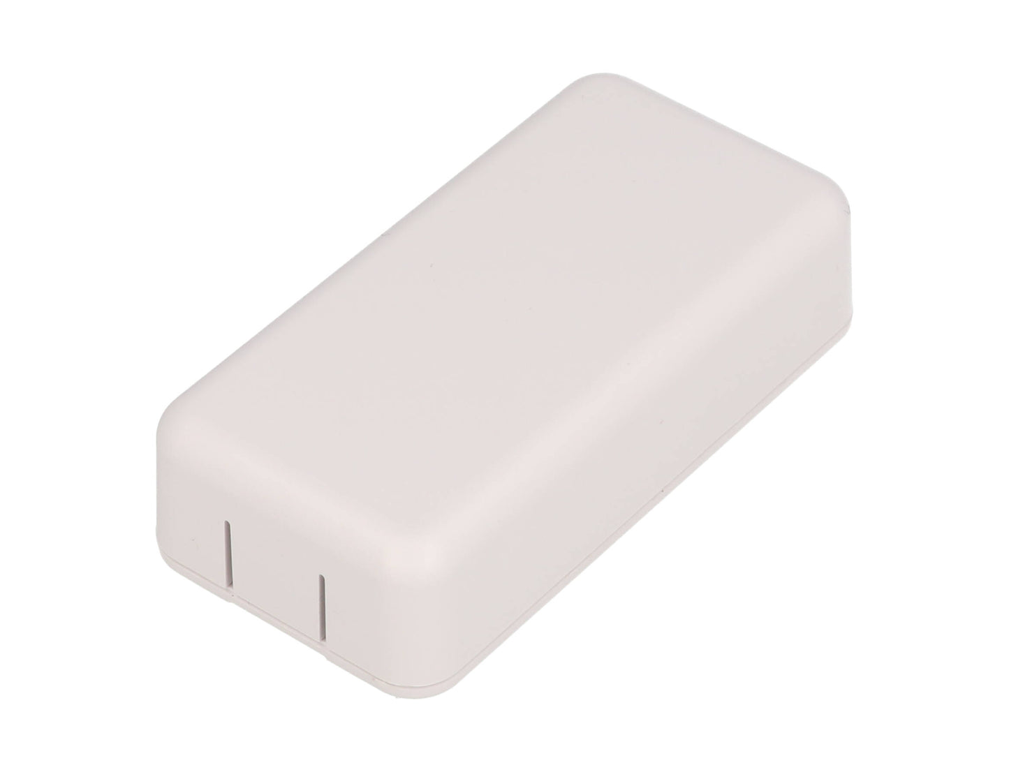 Hammond 1551SNAP2WH White Plastic Snap-Fit Enclosure 40mm x 80mm