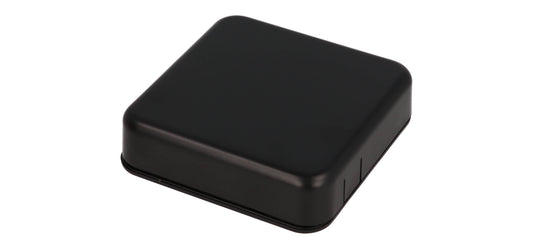 Hammond 1551SNAP4BK Black Plastic Snap-Fit Enclosure 80mm x 80mm
