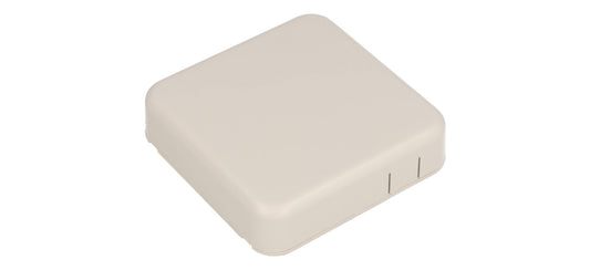 Hammond 1551SNAP4GY Gray Plastic Snap-Fit Enclosure 80mm x 80mm
