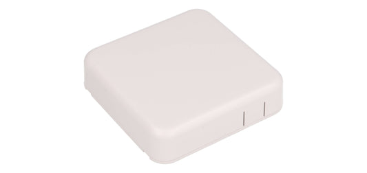 Hammond 1551SNAP4WH White Plastic Snap-Fit Enclosure 80mm x 80mm