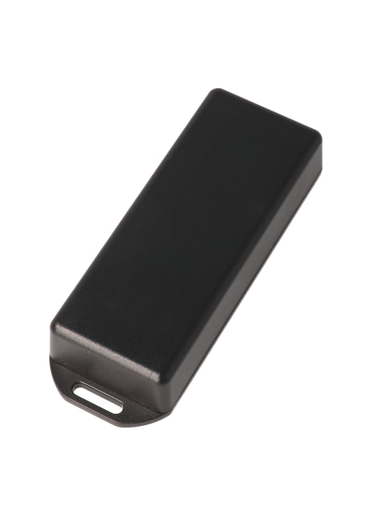 Hammond 1551UFLBK Black Plastic Enclosure with Flanged Lid 100mm x 40mm x 20mm