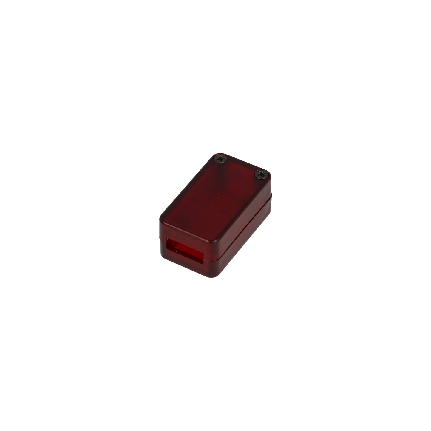 Hammond 1551USB1TRD Translucent Red ABS Plastic USB Enclosure 35mm x 20mm x 15.5mm