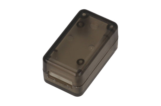 Hammond 1551USB1TSK Translucent Smoke ABS Plastic USB Enclosure 35mm x 20mm x 15.5mm