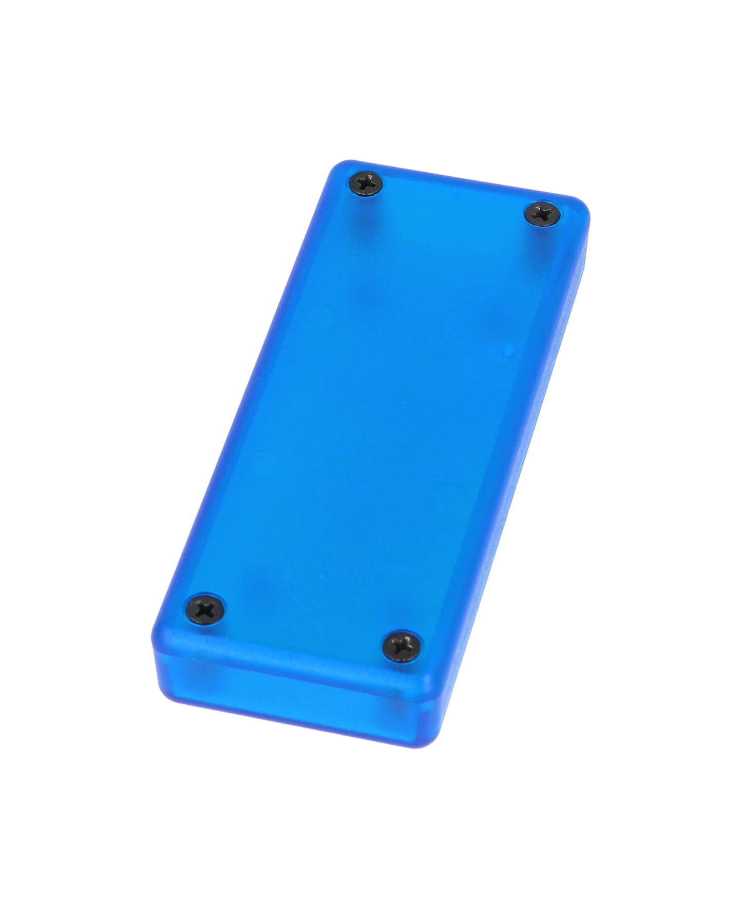 Hammond 1551UUTBU Translucent Blue Plastic Enclosure 100mm x 40mm x 15mm