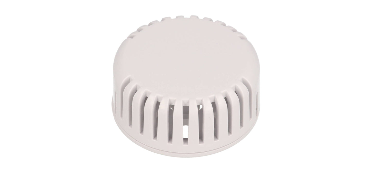 Hammond 1551V11WH White Round Plastic Vented Enclosure 45mm