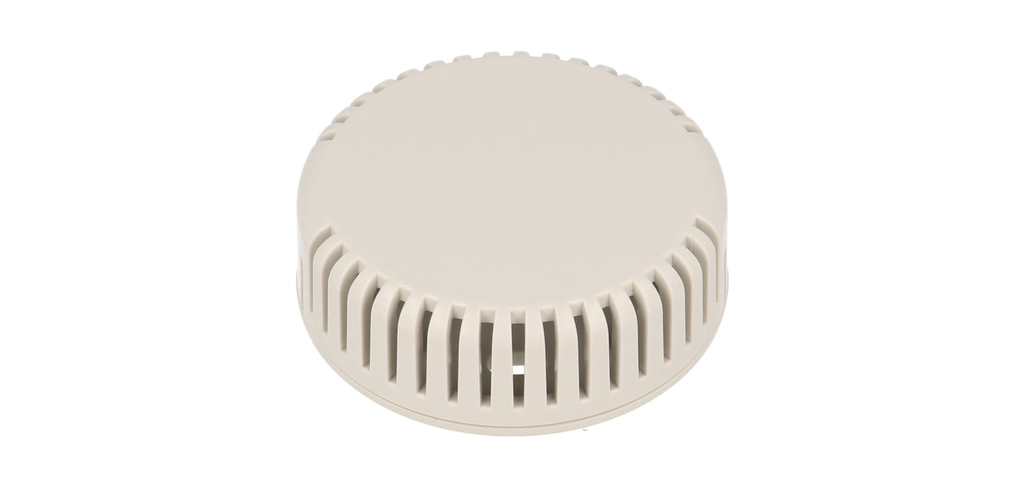 Hammond 1551V12GY Gray Round Plastic Vented Enclosure 60mm
