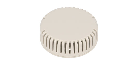 Hammond 1551V12GY Gray Round Plastic Vented Enclosure 60mm