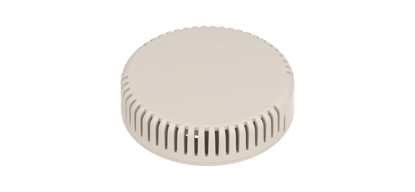 Hammond 1551V13GY Gray Round Plastic Vented Enclosure 80mm