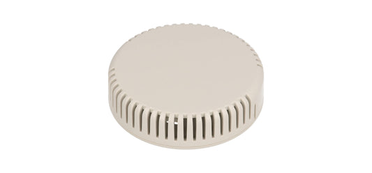 Hammond 1551V13GY Gray Round Plastic Vented Enclosure 80mm