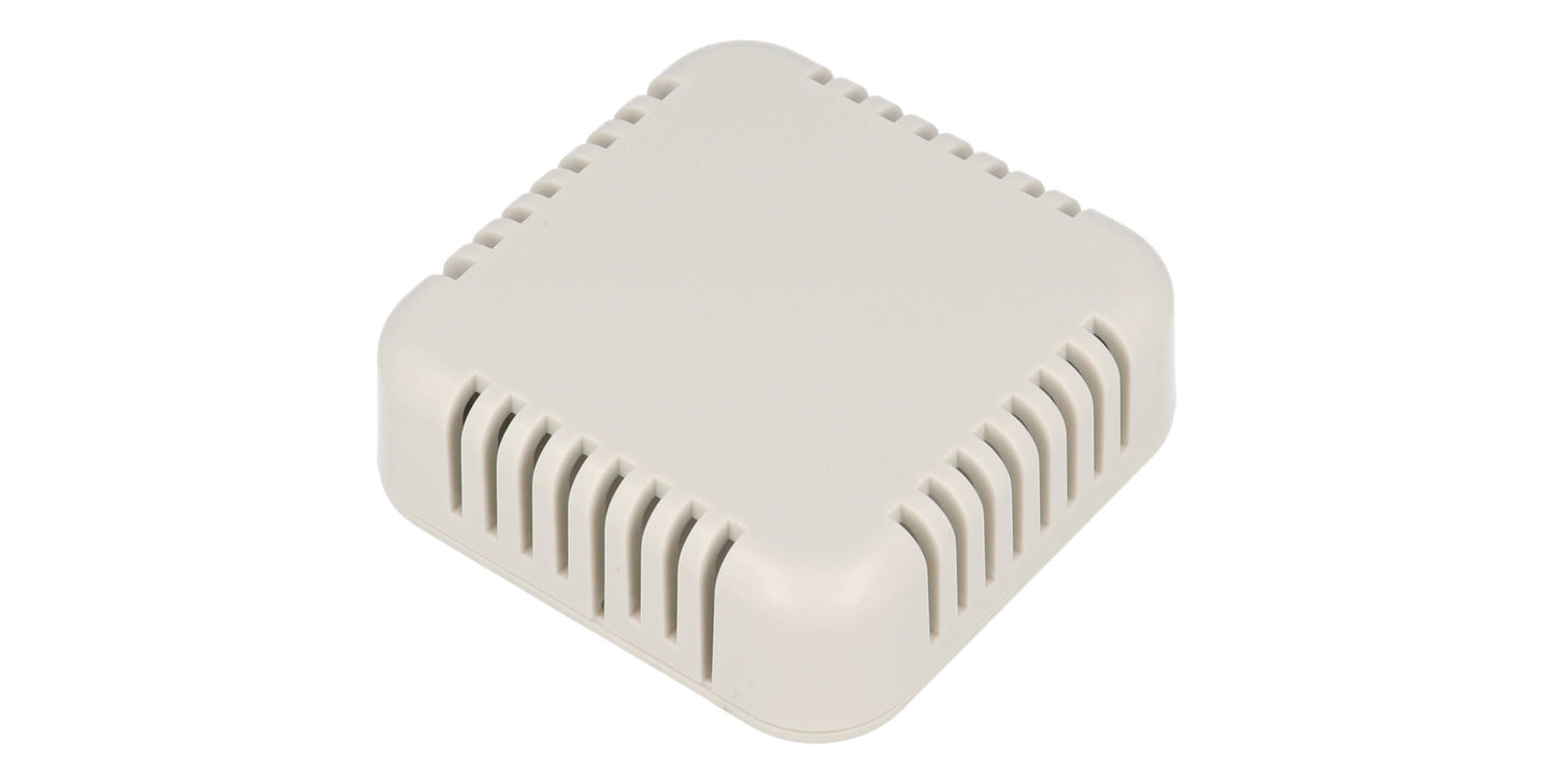 Hammond 1551V3GY Gray Plastic Vented Enclosure 60mm x 60mm
