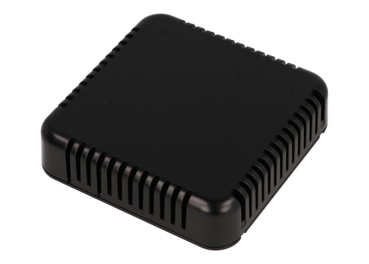 Hammond 1551V4BK Black Plastic Vented Enclosure 80mm x 80mm