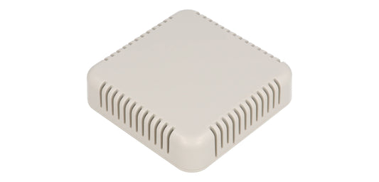 Hammond 1551V4GY Gray Plastic Vented Enclosure 80mm x 80mm